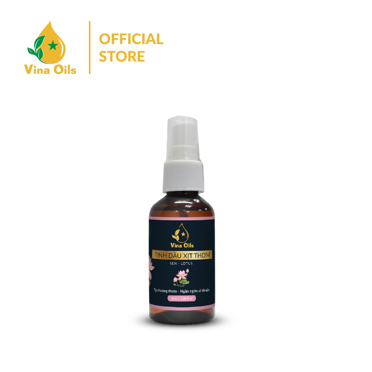 Tinh dầu xịt thơm Sen 50ml